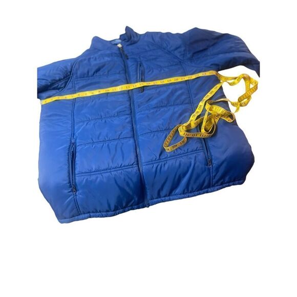 Red Head Mens Blue Raglan Sleeve Full Zip Quilted Puffer Jacket Size XL - Picture 8 of 11
